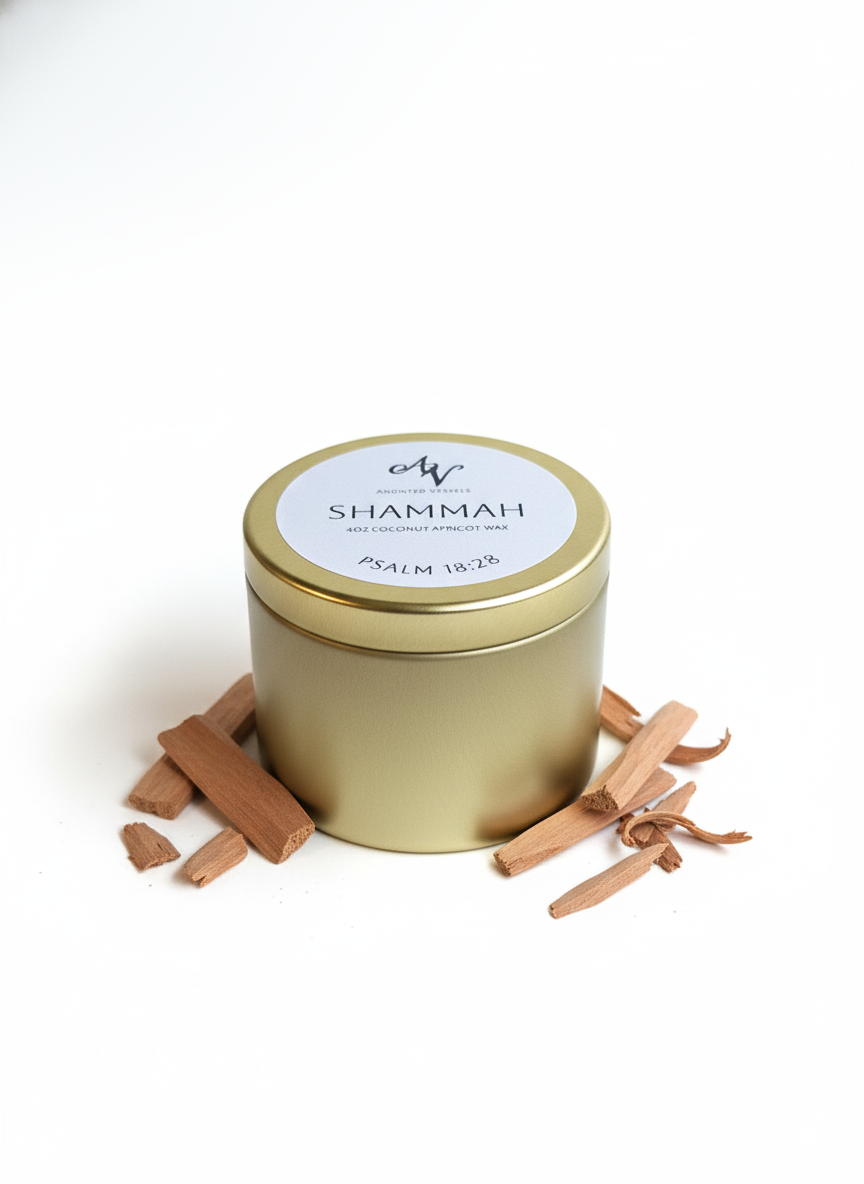 SHAMMAH (Sandalwood) 12 OZ Candle